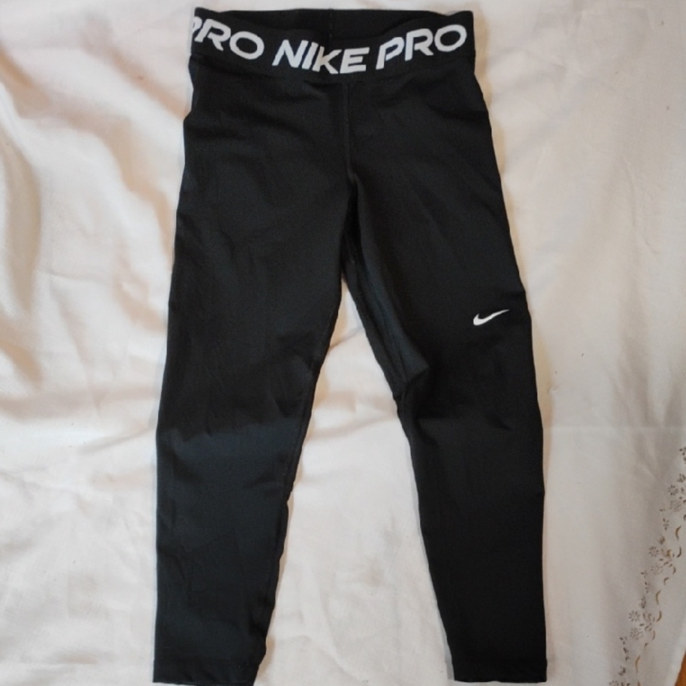 Nike Black Pro Leggings High-Waisted Compression